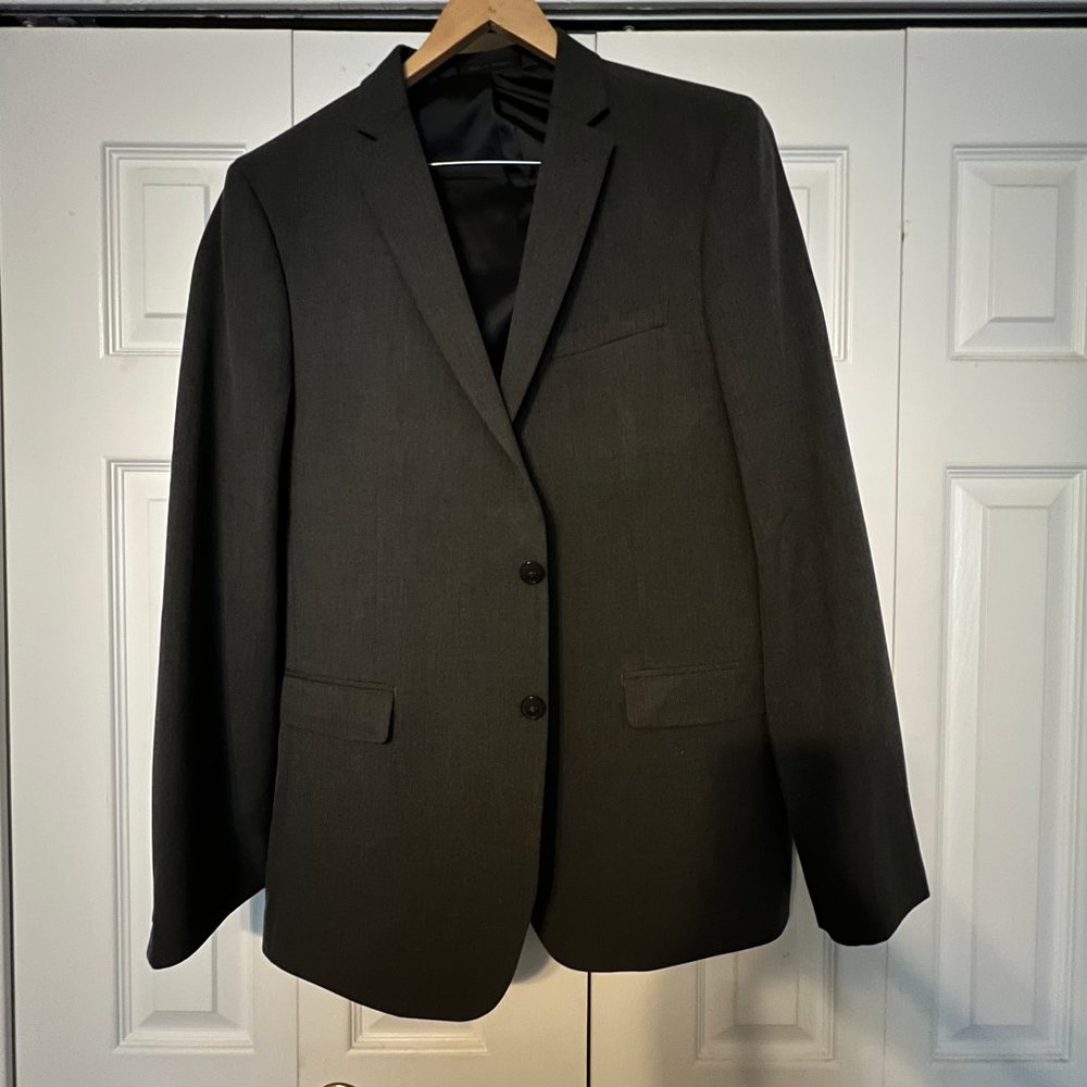 Gray Men's Blazer/Suit Jacket
